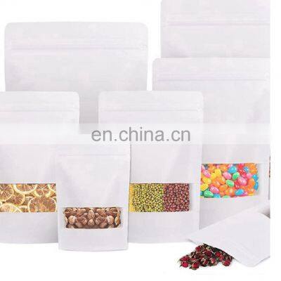 Factory Price Solid Color Food Grade Material Trustable Kraft Paper Bag Filling