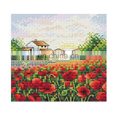 Embroidery kit diy cross stitch kit m-432 Poppy morning