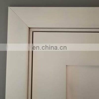 Simple Plain White Hotel Bedroom Wood Door Design Shaker Panel Interior Doors