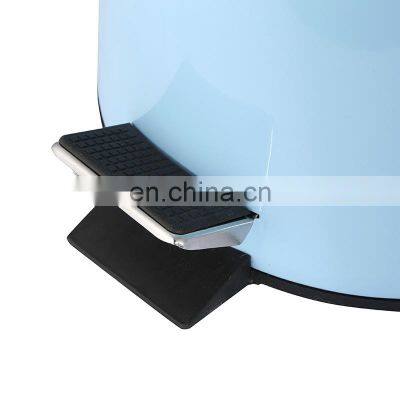 Самый продаваемый домашний педальный мусорный бак с тонким форм-фактором, оснащенный прочной педалью и порошковой покраской photo-5