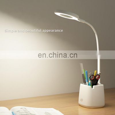 Good Price Led Gooseneck Night Light Rechargeable Table Night Light Mini Cordless Electronic Touch Table Lamp