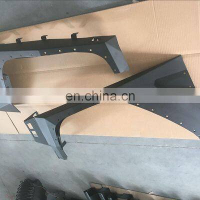 Front and Rear Wheel Eyebrow Fender Flare For Jeep JK 2007-2017 photo-3