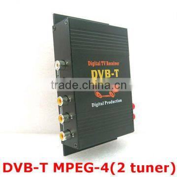 Car Factory HD 140-190KM/H 2 Tuner Car DVB-T MPEG-4,HD 140-190KM/H Digital TV Receiver DVB-T,DVB-T Set Top Box,DVB-T Dual Tuner photo-3