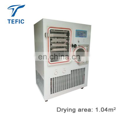 15kg/hour Silicone Oil Heating vacuum freeze dryer machine, Food Lyophilizer Price