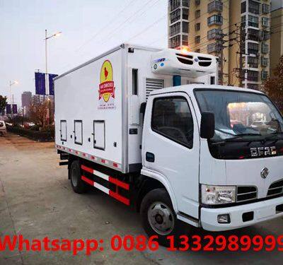 Customized RHD 25,000 poultry day old chicks transported vehicle for hatcheries for sale