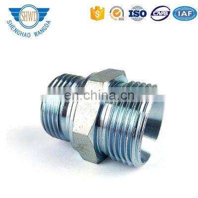 Hydraulic Pipe Fitting 1CM/1DM-WD Metric Male Double Hex Nipple