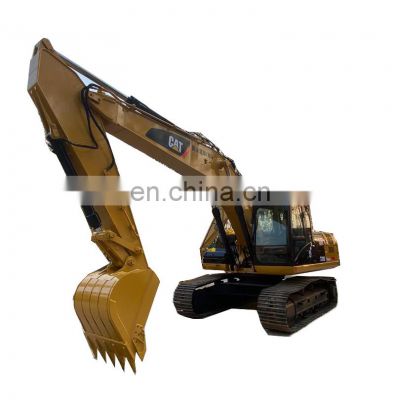 Cheap cat 320d 20ton excavator machines , low working hour cat construction machine , CAT excavators in stock