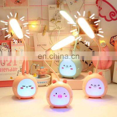 USB Soft Silicone New Design Cute Design Table Eye Protection LED USB Night Light