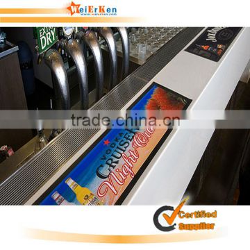 New design PVC drinking bar mat