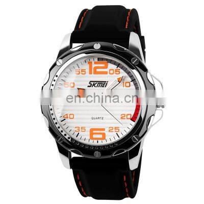 Leather Stainless Steel Japanese Movt Watch Relojes Hombre