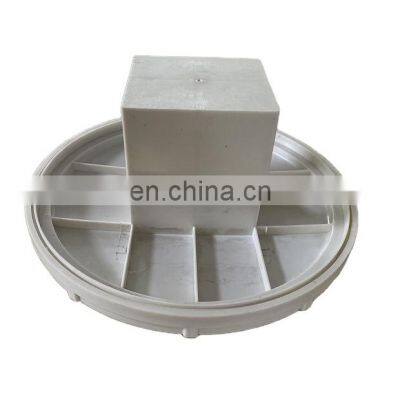 9 inch Fish pond plate bubble diffuser for oxygenation 300mm EPDM  Air Disc Fine Bubble Diffuser