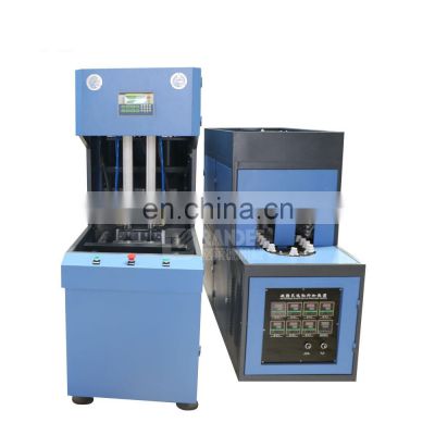 Semi automatic 2 cavity blow up molding machine machinery