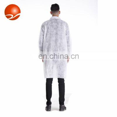 Disposable Work Cloth Fashion Dustproof Lab Coat photo-2