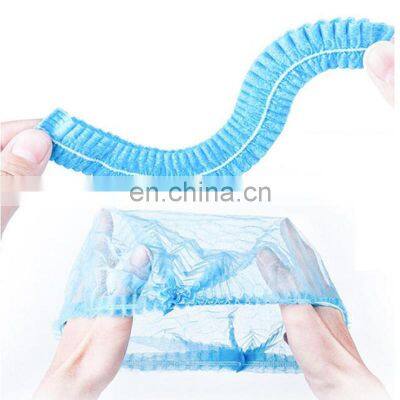 Waterproof Non-woven Mob Cap Food Industry Clip Cap Non-woven Hair Net Clip Cap photo-4