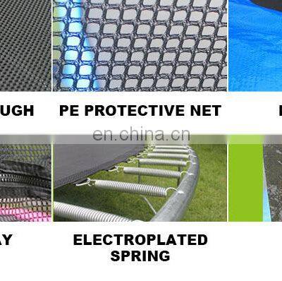 New 2020 Kid And Adult Outdoor Gymnastic Trampoline With 8FT 10FT 12FT 14FT 16FT Option photo-5