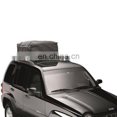 20 Cubic Vinyl Waterproof Convertible Car Roof Top Cargo Luggage Storage Carrier Bag photo-4