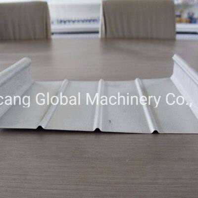 Building Material Metal Standing Seam Bemo Sheet Roof Sheet Profile Machine With PLC Control System photo-2