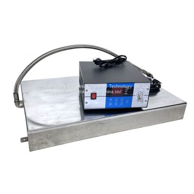 Industrial Cleaner Tank Immersible Transducer Vibration Plate And Generator 2400W 28K