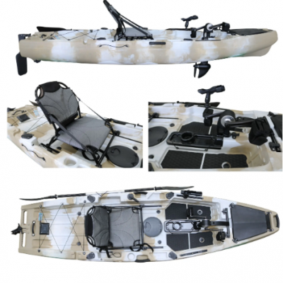 OEM Rotational Molds New Arrival Rotomolding Plastic Solo Skiff Boats Fishing Motorised Kayak photo-3