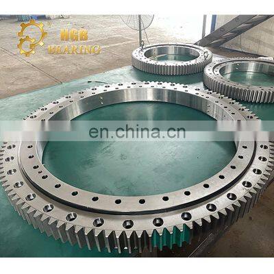 9E-1B16-0258-0996 single row four point contact ball slewing rings crane heavy duty swivel bearing