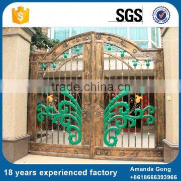 Hot Product With Modern Hdg Elegant Design Wrought Iron Gate photo-6