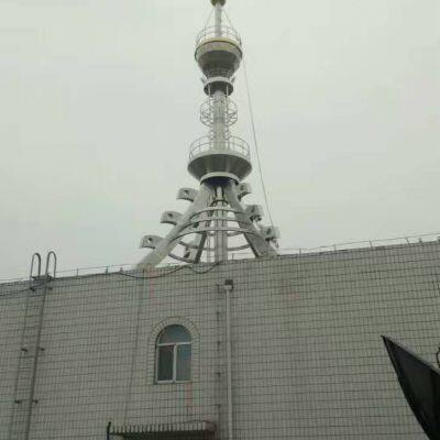 Galvanized 3 Legged Angular Telecom Steel Tower Mobile Tower for Radio and TV Broadcasting