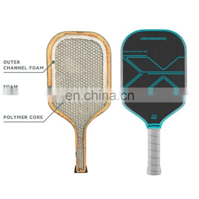 2024 TOP Arronax Manufacturer Carbon Surface Pickleball Paddle T700 Propulsion Core USAPA Approved Thermoformed