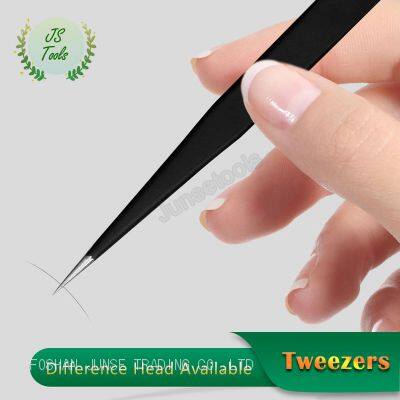 Tweezers Point-Tip Precision Tweezers Perfectly Aligned Hand Filed photo-5