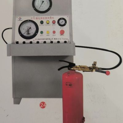 Nitrogen filling and timing machine