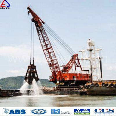 Four Ropes Clamshell Dredging Grab for Sand Mud Underwater  in Stock