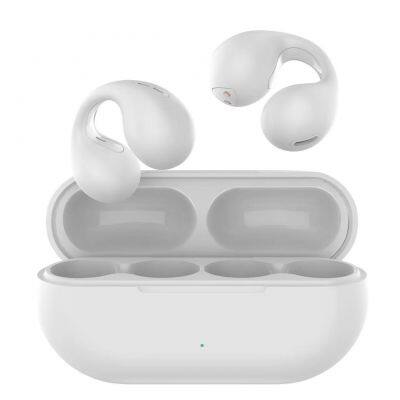 Bone Conduction Earphone Ear Clip on Ear Earring Wireless Headphones Sports Headsets Ear Hook photo-4