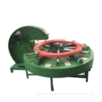 The Fully Automatic Wrapping Machine is Used for Wrapping Various Annular Items and Can be Customized. photo-3