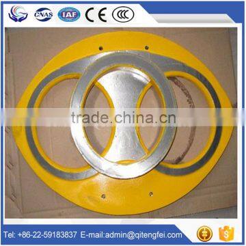 concrete pump parts Wear plate cutting ring made in china