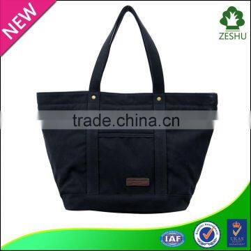 China supplier popular stylish canvas handbags for women