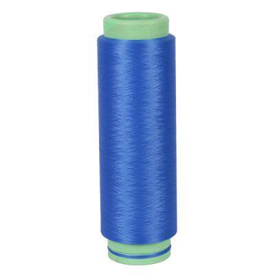 High Stretch polyester textured yarn DTY 100D/48F/2 1H NIM dope dyed colors for sport socks