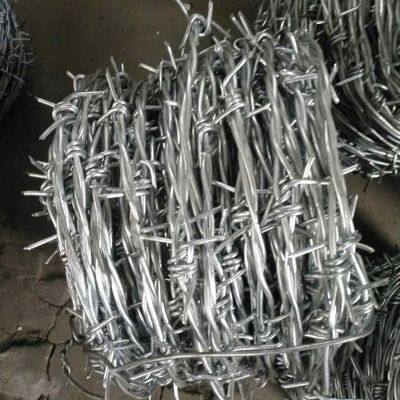 High Tensile Barbed Wire Fence Galvanized Barb Wire Roll photo-3