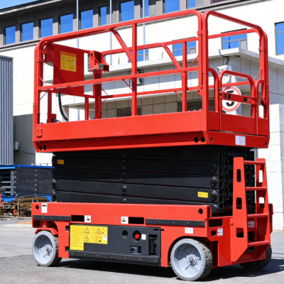 Maintenance-Free Aerial Work Vehicle With Self-Lifting Platform and On-Site Training