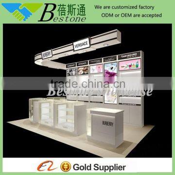 Modern cosmetics shop fitting for decoration, cosmetic shop counter design