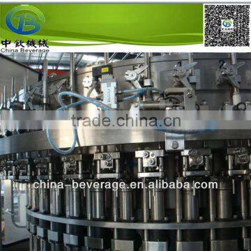 Economical style of machine filling for carbonated drink