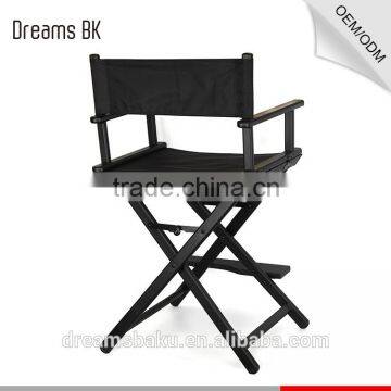 Funtional Professional Aluminum Empty foldable Make up Chair