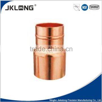Solder Ring UPC NSF End Feed Fitting Copper Fitting Reducing Coupling With Stop CxC