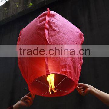 Homemade Safety Chinese New Year Sky Lanterns