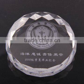 School graduation gift 3d laser crystal gift