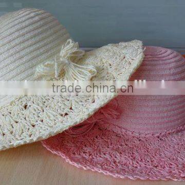 custom fashion mexican wide brim straw hat for women