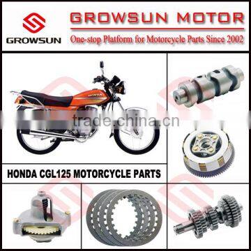 Hon. CGL125 Motorcycle Spare Parts, camshaft, oil pump, mains shaft, clutch