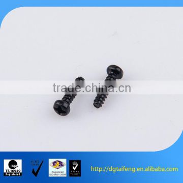 black oxide torx flat head self drilling screw