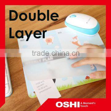 Best Customized Rectangle Non-Slip Plastic Mouse Pad Mat, thin plastic mat, best mouse mats, transparent non-slip mats