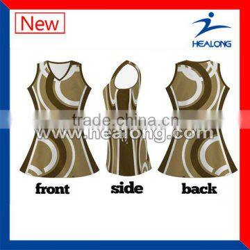 Fancy Fashion Netball Dress Netball Skirt With Digital Sublimation