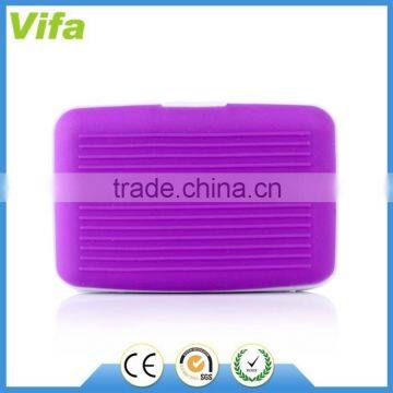 Silicone Business ID Credit Card Wallet Holder Pocket Case Box photo-6