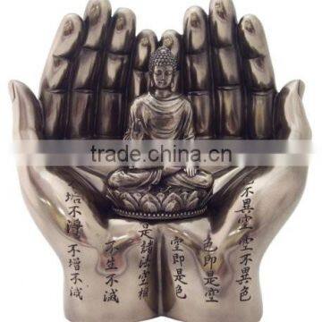 Artistic Kuan Yin Buddha Statue on Hand